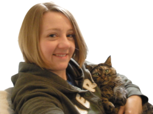Marilee and her cat